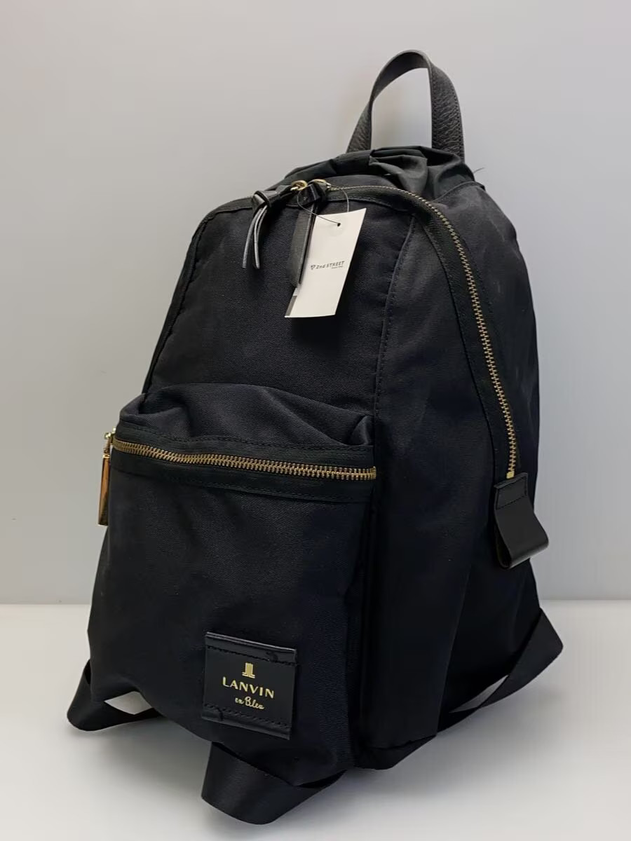 LANVIN Backpack -- Black Plain - image 2