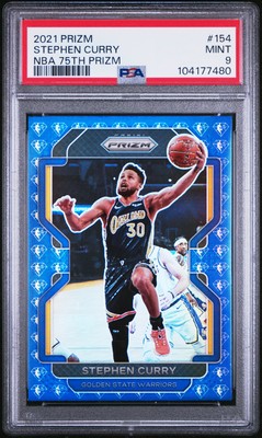 2021-22 Panini Prizm - Stephen Curry #154 Nba 75th
