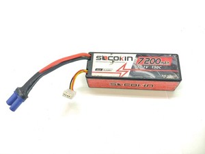 SocoKin 7200Mah 11.1v 150c High Performance Lipo Battery Used