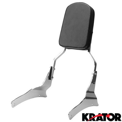 Motorcycle Rear Seat Backrest Sissy Bar For Suzuki Volusia VL800 & Boulevard C50/M50 (2001-2011) - Detachable Pad