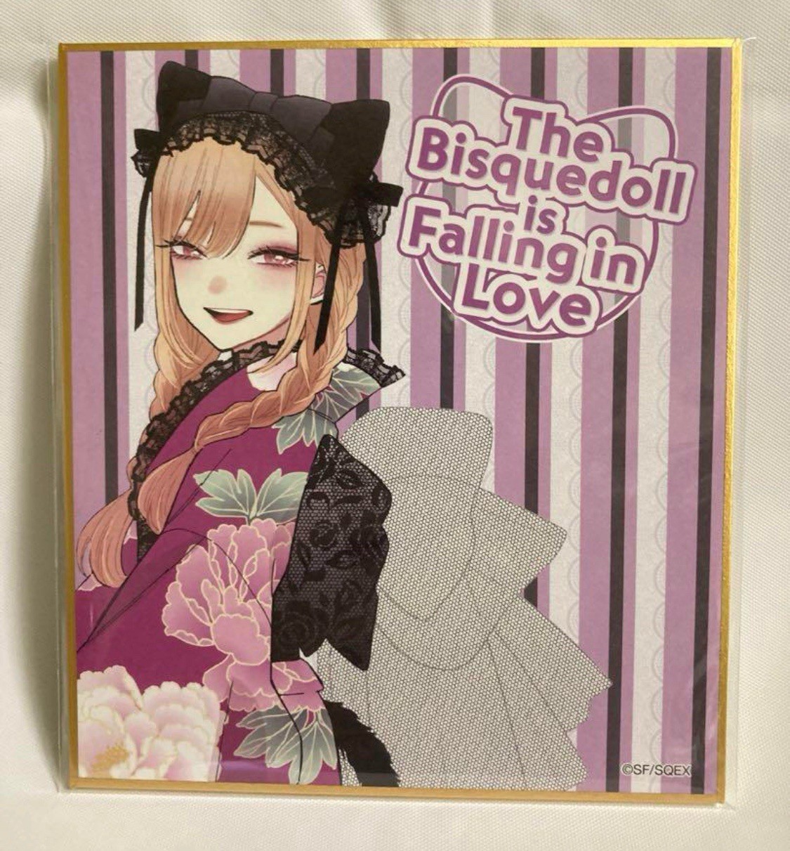 Marin Kitagawa Shikishi Art Card Board - My Dress Up Darling Kuji Fancy Kimono