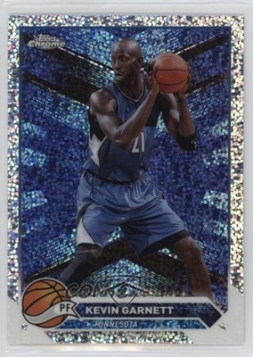2023-24 Topps Chrome Speckle Refractor 51/299 Kevin Garnett #64 HOF 00ht