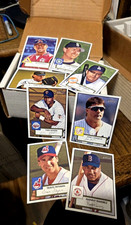 2001 Topps Heritage Starter Set 198 Different Red Backs Baseball Cards - NrMt