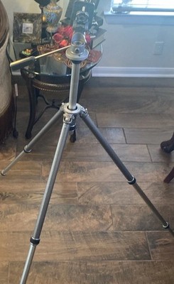 Vintage Gitzo Gilux Sport Performance Tripod Sunset  Tilt Head  Aluminum France
