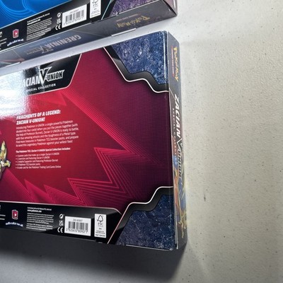 Pokemon TCG: 2021 Greninja & Zacian V-Union Special Collection Box