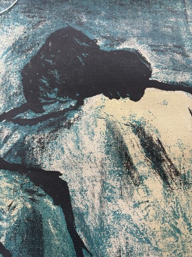 Print Pablo Picasso “Blue Nude” 1902 On Canvas. - Picture 5 of 7