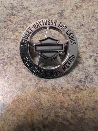 Harley-Davidson Los Cabos San Lucas Mexico 2005 Round Badge Pin 1.5"