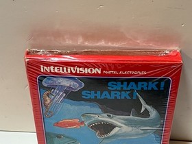 Original SEALED 1982 Shark! Shark! video game Intellivision CIB + 1987 catalog
