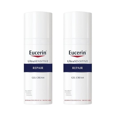 [VALUE PACK] EUCERIN Ultra Sensitive Repair Gel Cream 1.69oz 50ml x 2