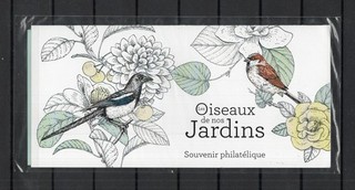 SOUVENIR PHILATELIQUE 2018 N° 143 OISEAUX de nos JARDINS sous blister fermé