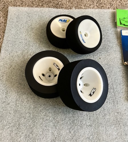 Team Associated RC10 NOS Vintage Wheel/Foam Tire set Wide 2567 2559 Proline TMS! - Picture 13 of 23