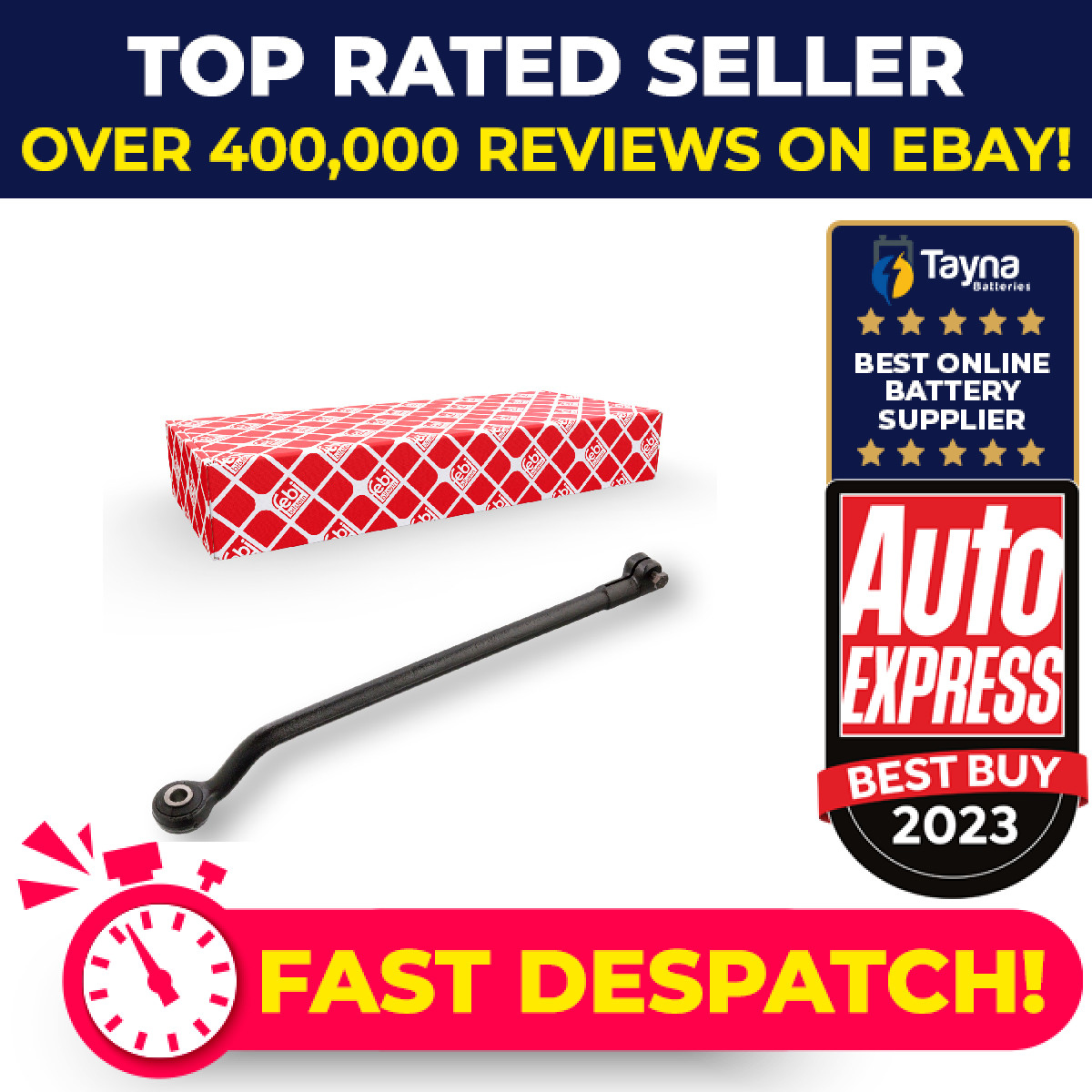 Inner Rack End fits OPEL KADETT D, E Left 84 to 94 Tie Rod Joint 0322125 Febi