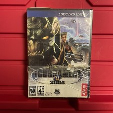 Unreal Tournament 2004 DVD Edition Set di due dischi (PC, 2004) raro-sigillato