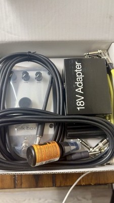 MXR M222 Talk Box Effects Pedal Voicebox for Guitar and Keyboards