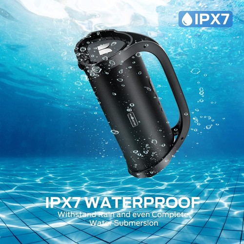 Adventurer Max Boombox Bluetooth Speaker, IPX7 Waterproof Outdoor Speakers wi... - Picture 5 of 8