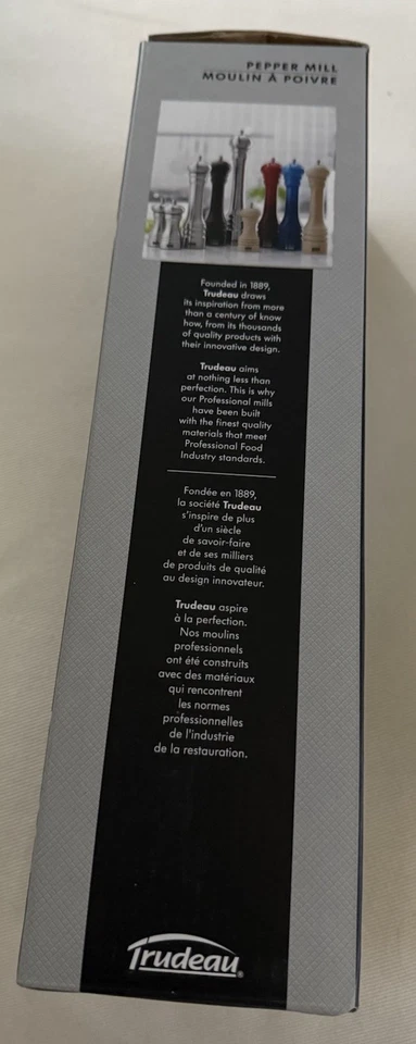 Molino de pimienta Trudeau 12" azul Ombré se parece a Le Creuset Foto 4 de 4