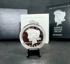 2023-S Proof Peace Dollar with OGP & COA! .999 Silver Peace Dollar