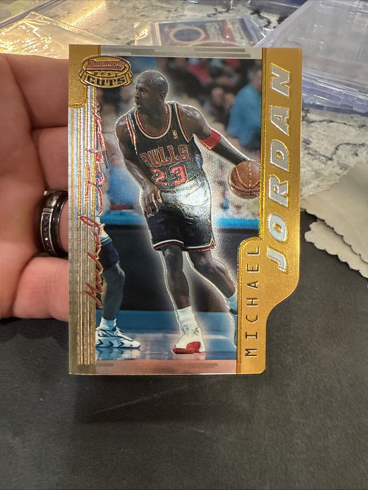 1996-97 Bowman's Best Cuts #BC2 Michael Jordan Die-Cut