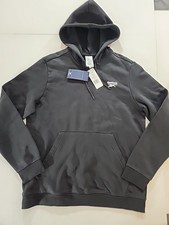 Reebok Men's Identity Fleece Hooded Sweatshirt Black Large NWT