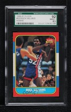 1986-87 Fleer Buck Williams #123 SGC 92