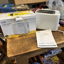 George home (Asda) White 2 Slice Toaster 750w New please read desc free post UK