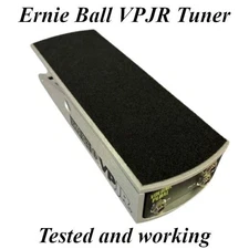 Used Ernie Ball VPJR Tuner Guitar Effects Pedal Combines Volume Control & Tuning