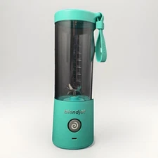 BlendJet 2 Portable Blender–Mint–Cordless USB Rechargeable 16oz – No Cable
