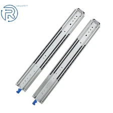 1 Pair 24 Inch With Lock Heavy Duty Drawer Slides 500 Lbs Extension Rails Rail