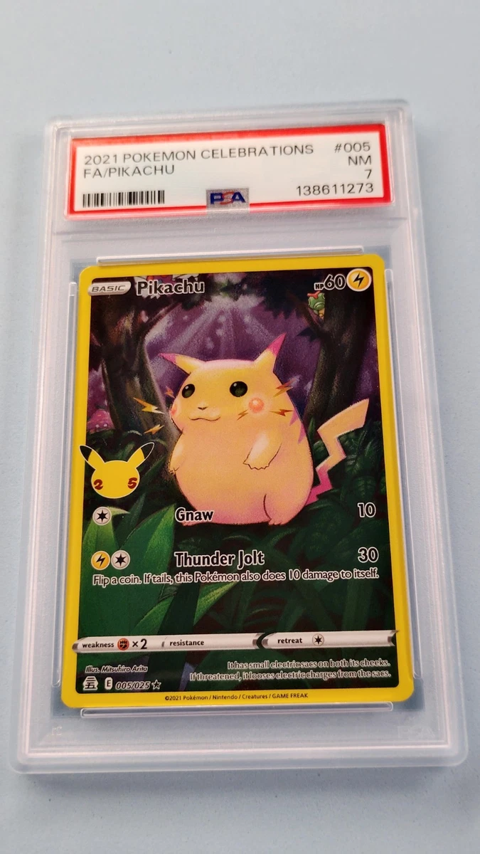 Pikachu Pokémon TCG Professional Sports Authenticator (PSA) Grade