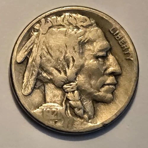 #1 nicer Good++ low mintage 1921 S Buffalo Head Nickel