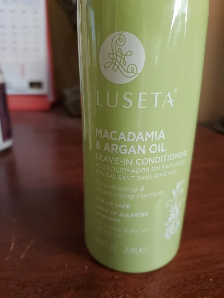 Luseta Macadamia & Argan Oil Leave In Conditioner 8.5 fl oz New No Box - Image 2 of 3