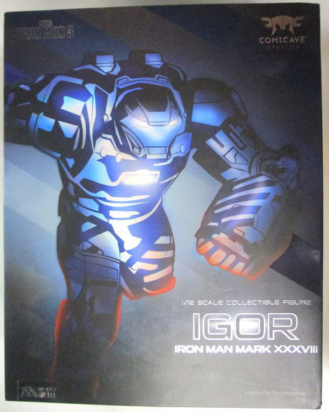 アイアンマン comicave コミケイブ マーク38 イゴール Comicave Studio 1/12 Diecast Iron Man Mark 38 IGOR MK38