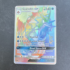 Pokémon TCG Gyarados GX 112/111 Ultra Rare Full Art Holo 240 HP English
