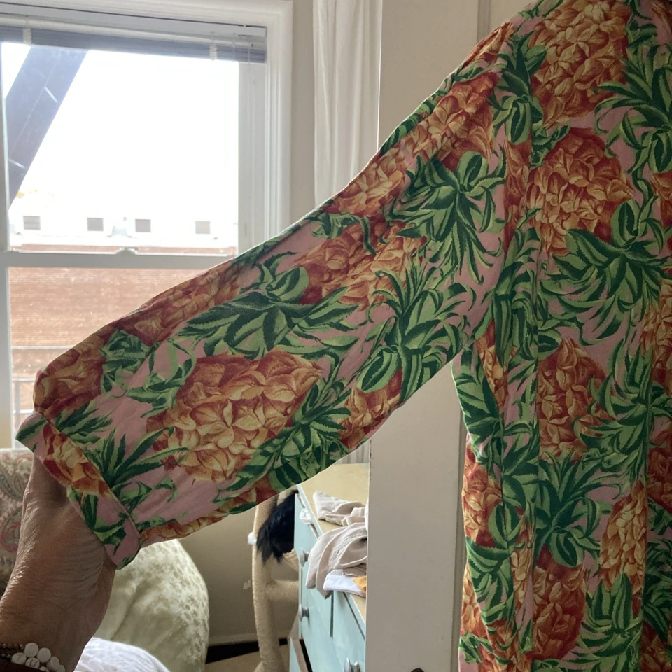 Mameluco para mujer Farm Rio de lino estampado de frutas talla XL Foto 3 de 4