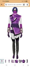Mileena Mortal Kombat 11 Cosplay Mileena Costume Purple Outfit