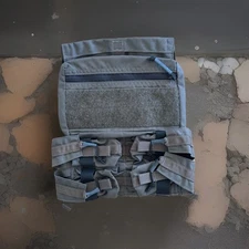 LBX Banger Back Panel MAS Grey London Bridge Crossing LBX-4040B LBT Body Armor