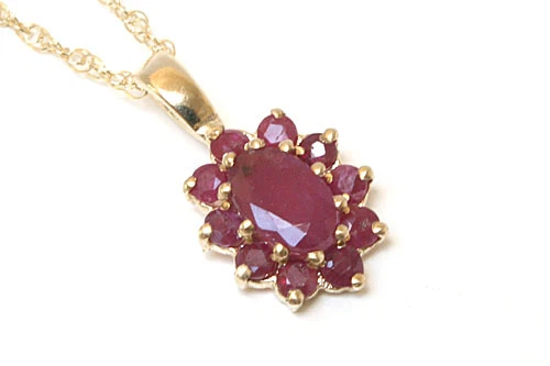 Ebay 2024 ruby necklace