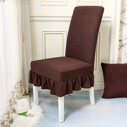 Stuhlhussen Esszimmer abnehmbar Sitzschoner Bezug Schonbezug Hochzeit Deko - Bild 17 von 32