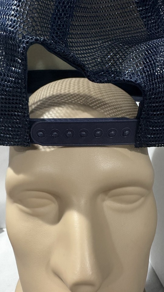 Vintage 80's Snapback Trucker Hat NEW DEAD STOCK RACCOON SALOON BAR cap