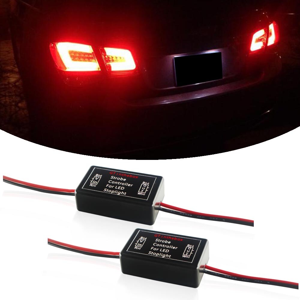 Universal Third Brake light Stop Light Pulsing Strobe