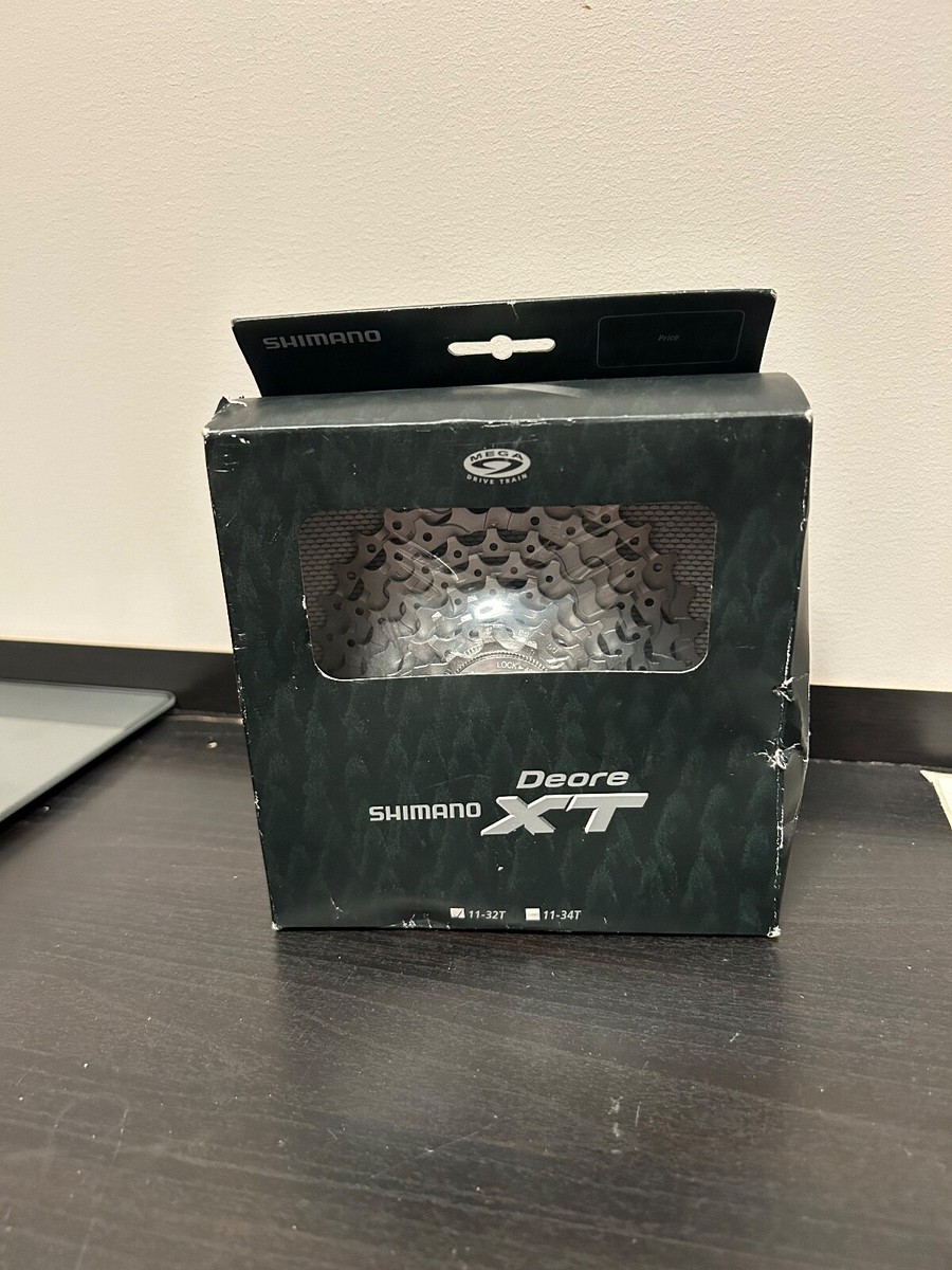 NEW Shimano Deore XT CS-M770 9s MTB Cassette 11-32T NEW