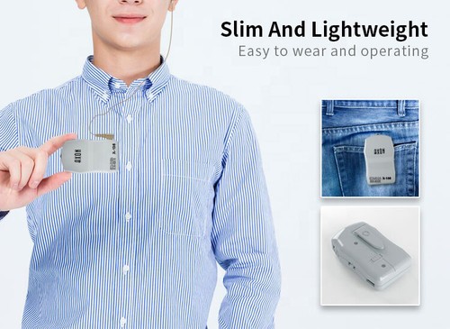 Pocket Hearing Instrument Personal Sound Amplifier Axon X 136 For Moderate Loss. - Picture 7 of 7