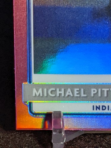 2020 Panini Donruss Optic #172 Michael Pittman Jr. Rookie rosa Holo Rated - Foto 2 di 6