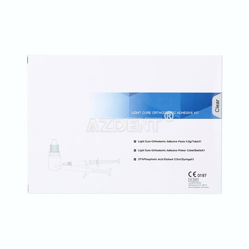 Dental Light Cure Orthodontic Extensive Adhesive/Bonding Bracket Clear/Blue Kits - Picture 5 of 32