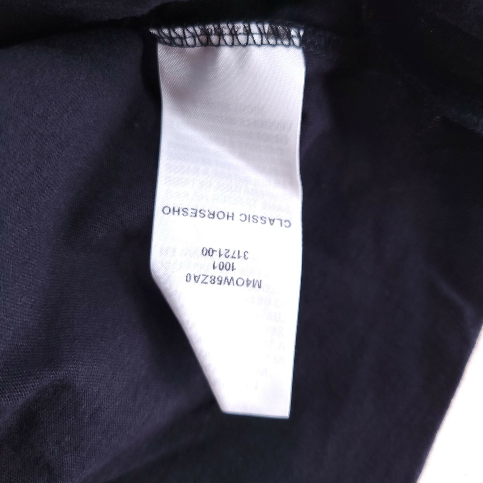 True Religion Classic Horseshoe Logo V-Neck Men's Size M Black Cotton T-Shirt thumbnail 6