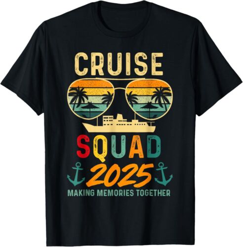 Cruise Squad 2025 Family Group Matching Summer Vacation T-Shirt