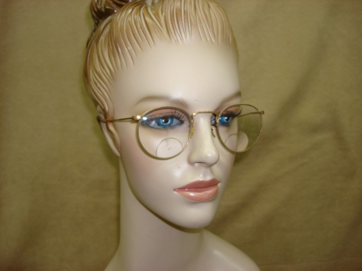 VINTAGE ART CRAFT GOLD FILLED FUL-VUE ORNATE EYEGLASSES! | eBay