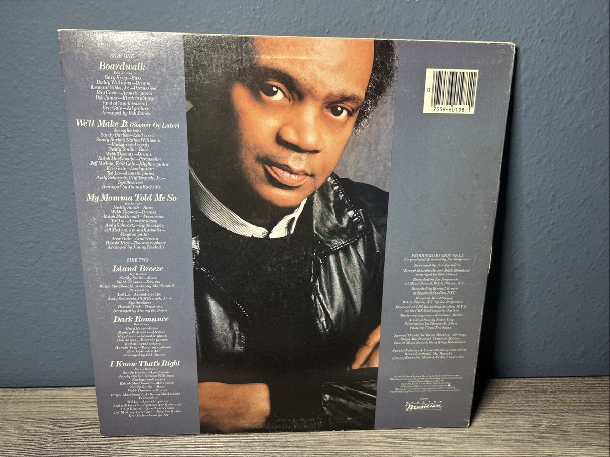 Eric Gale - Island Breeze - Vintage Vinyl Record LP 60198-1 - w