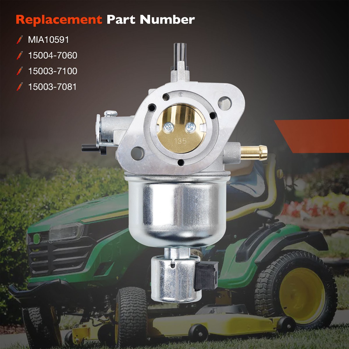 EIDASH Carburatore Per Motore Per John Per Deere Per X300 Per - Foto 3