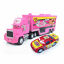 miniature 24  - Disney Pixar Cars  King Jackson McQueen Mack Truck Model Toy Kids Gift New Set